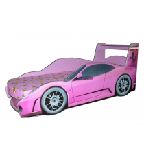 Кровать машина Феррари престиж розовый